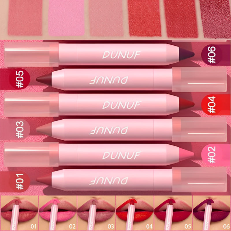 Lápiz Labial Mate Lux (6 PIEZAS)