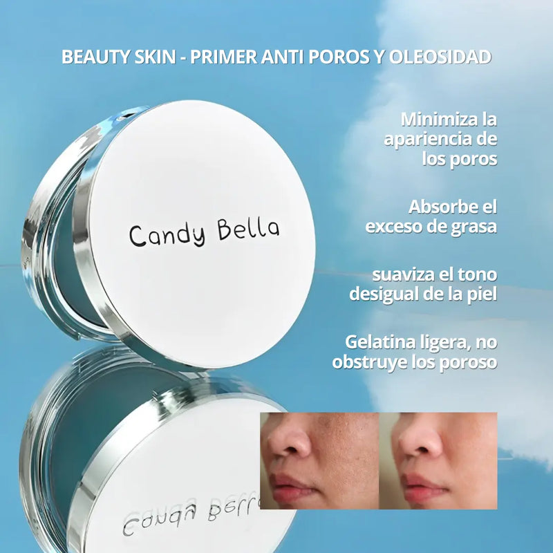 Beauty Skin - Primer Anti Poros y Oleosidad (2 PIEZAS)