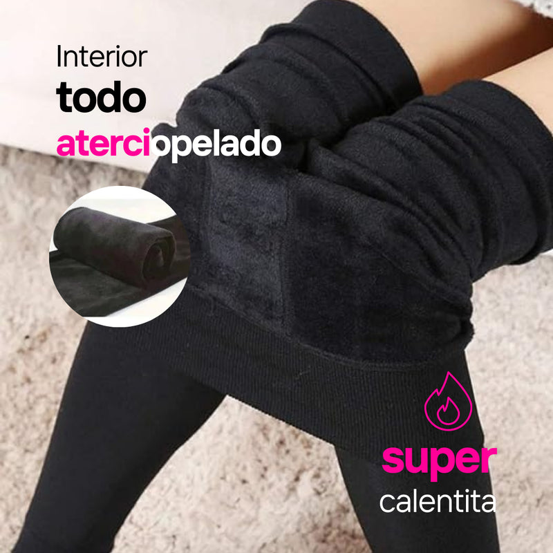 Leather Elegance - Legging de Cuero Aterciopelado (2 PIEZAS)