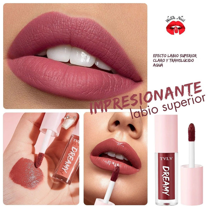 KIT DE LUJO LABIAL 10 EN 1: EFECTO VELVET Y GLOSS DE LARGA DURACIÓN
