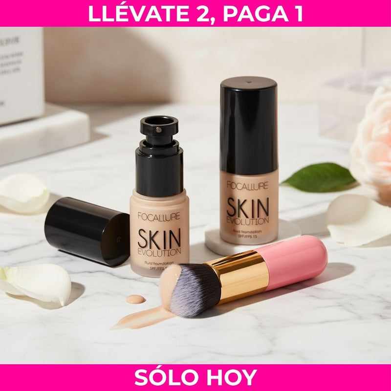 Base Líquida - Piel Perfecta™ - Compra 1 y llévate 2 + Brocha Profesional
