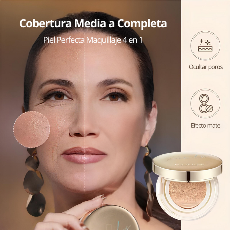 Piel Perfecta - Maquillaje 4 en 1