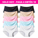 Calzones Forever Comfortable™  (Paquete de 10 Piezas) + Sujetador (Regalo)