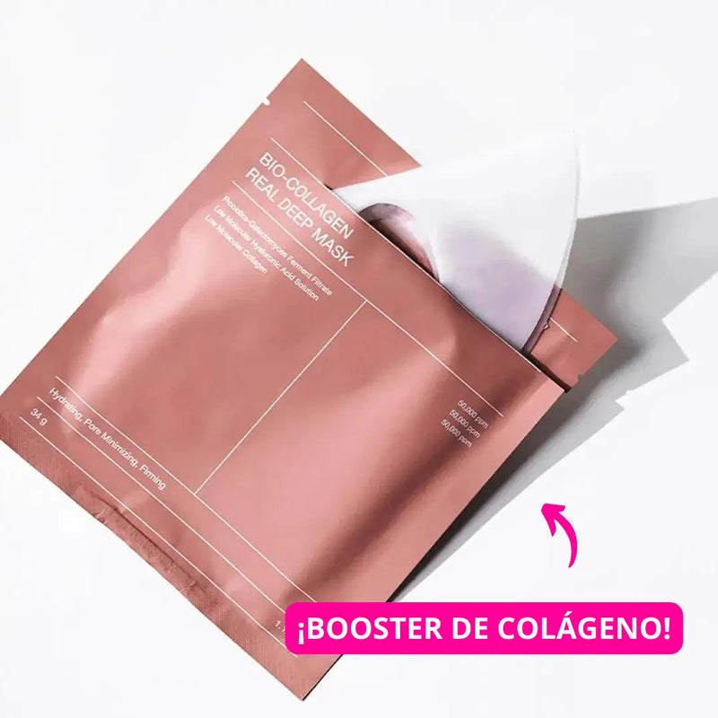 GlowSkin Facial Mask Rejuvenecedora - Compra 2 y Llévate 4