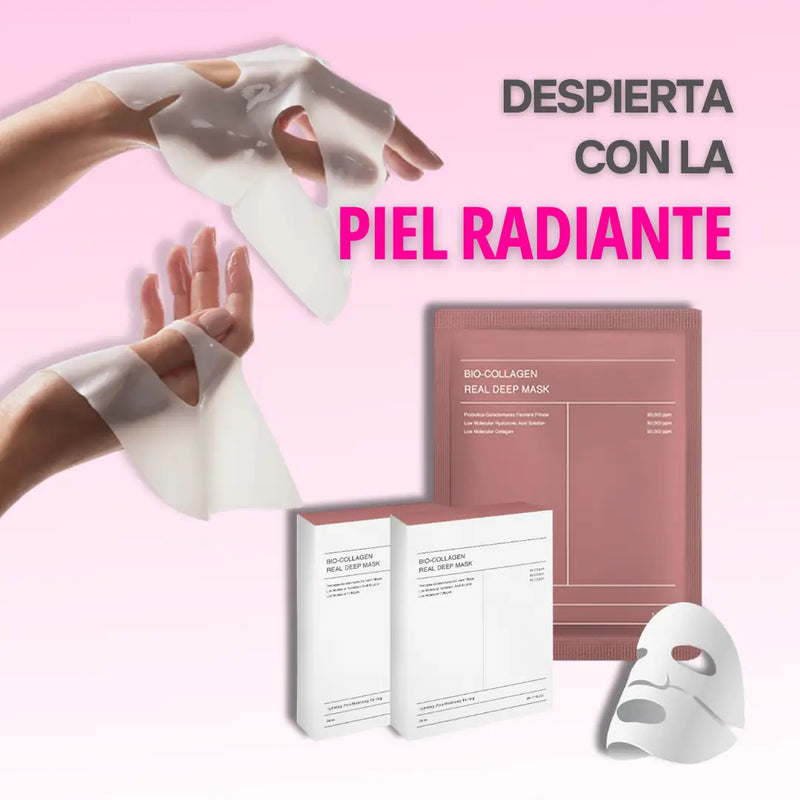 GlowSkin Facial Mask Rejuvenecedora - Compra 2 y Llévate 4